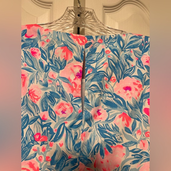 Lilly Pulitzer Trina Dress Size Medium in Bondi Blue My Little Peony - Picture 8 of 9